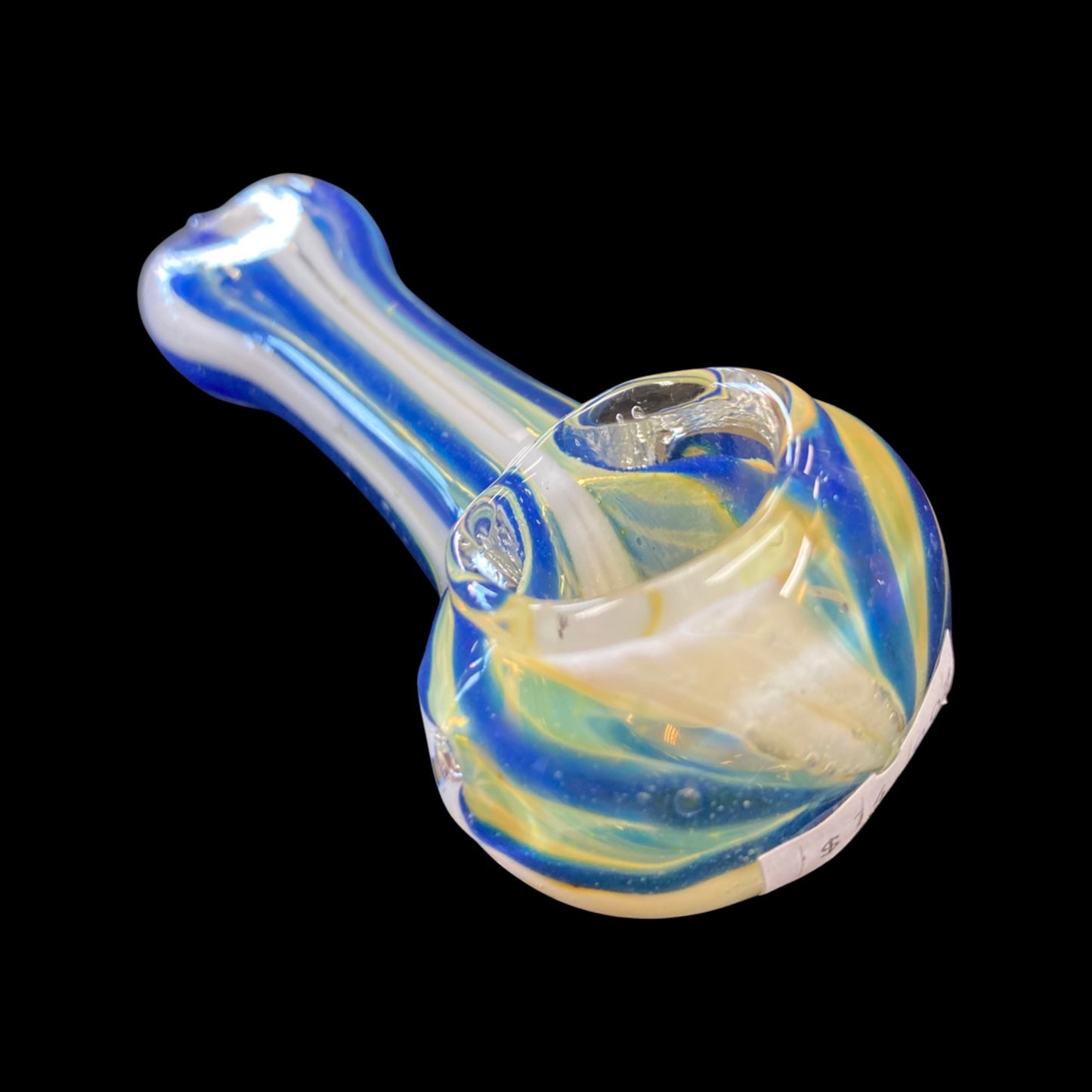 4” White Yellow Blue Hand Pipe