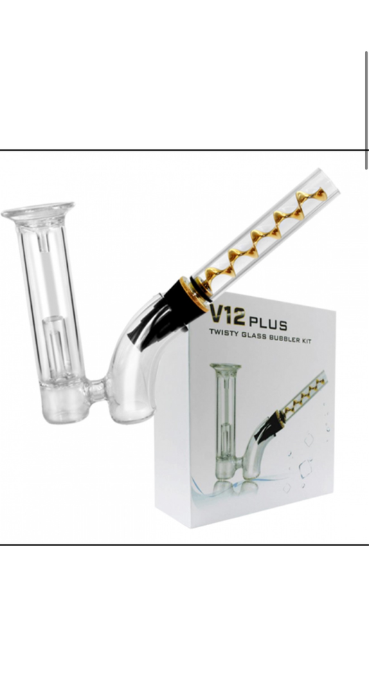 V12 Glass Blunt Bubbler Kit