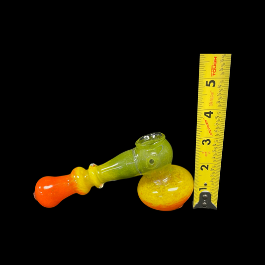 Rasta Bubbler Lefty Pipe