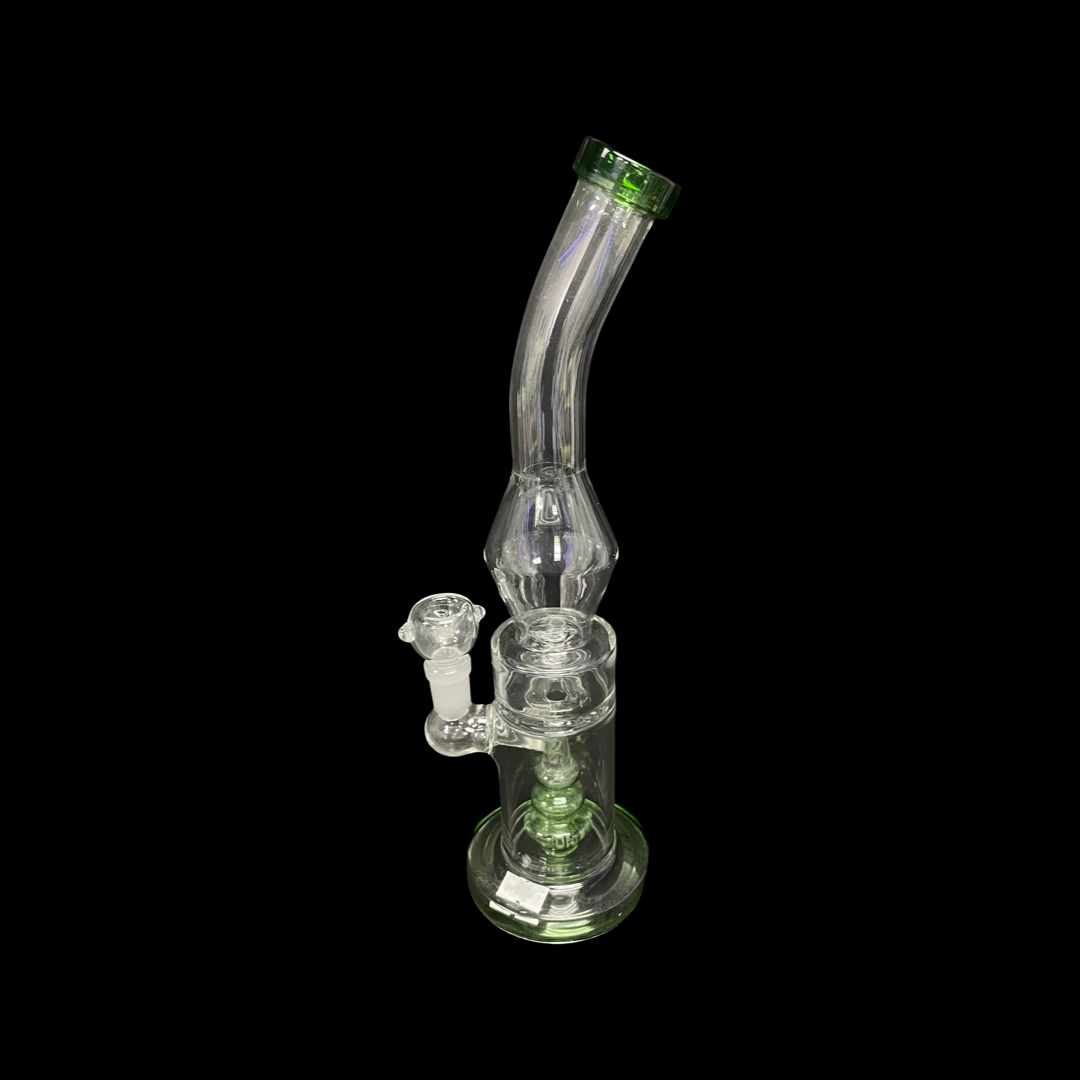 Glass water pipe with Perc