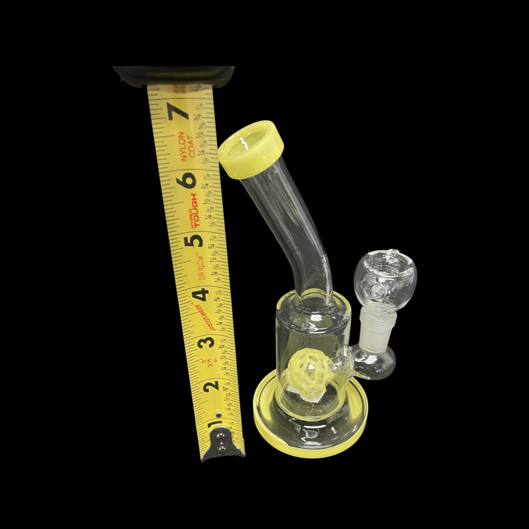 Glass water pipe bong brain perk