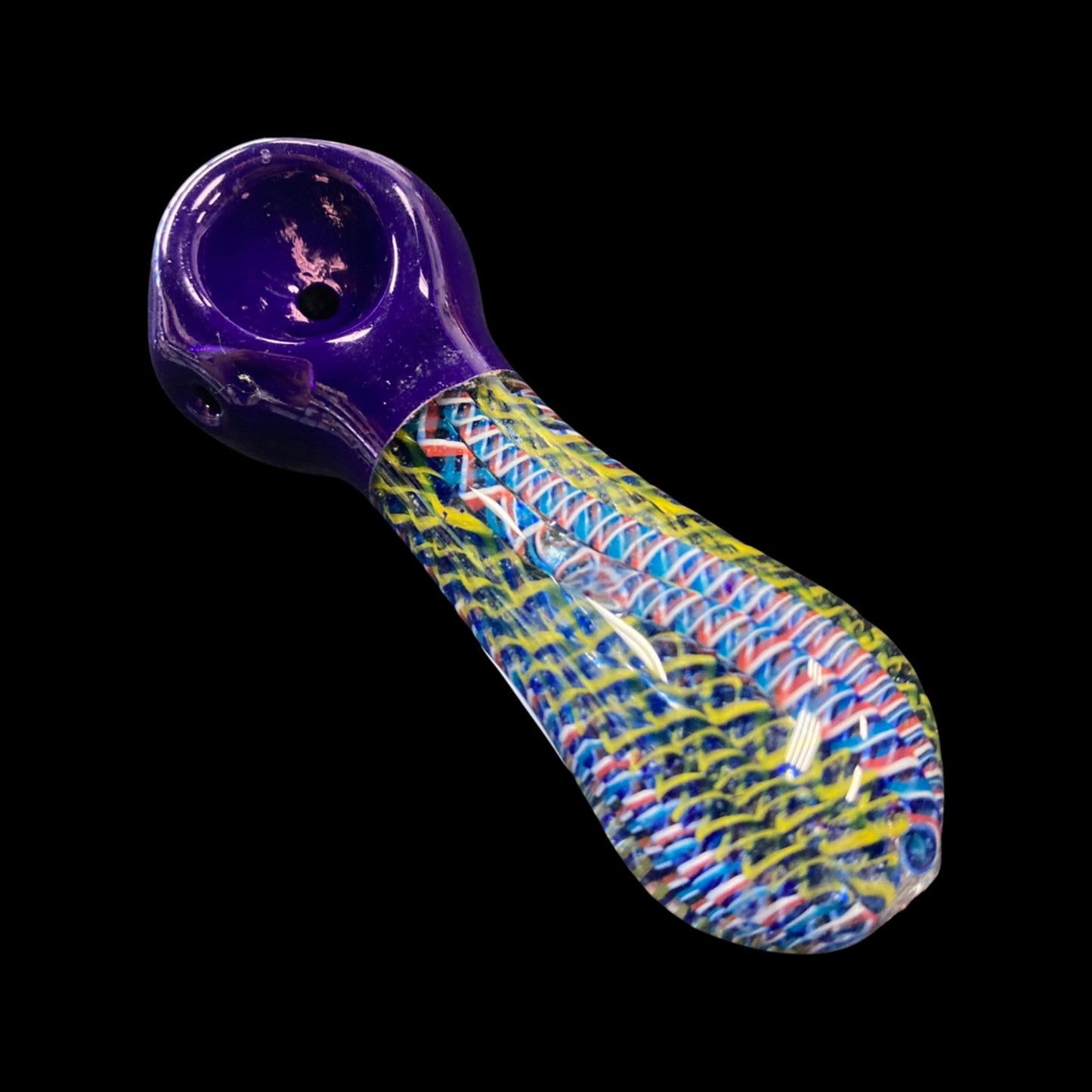 Split Glass Hand Pipe