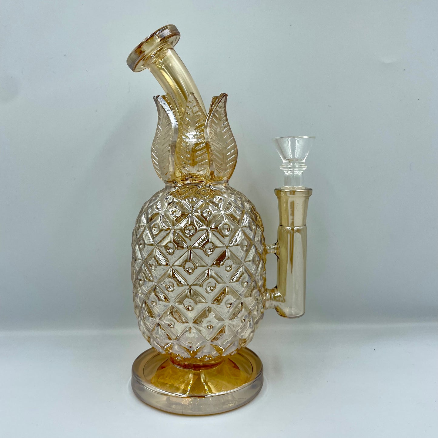 Pineapple holographic water pipe