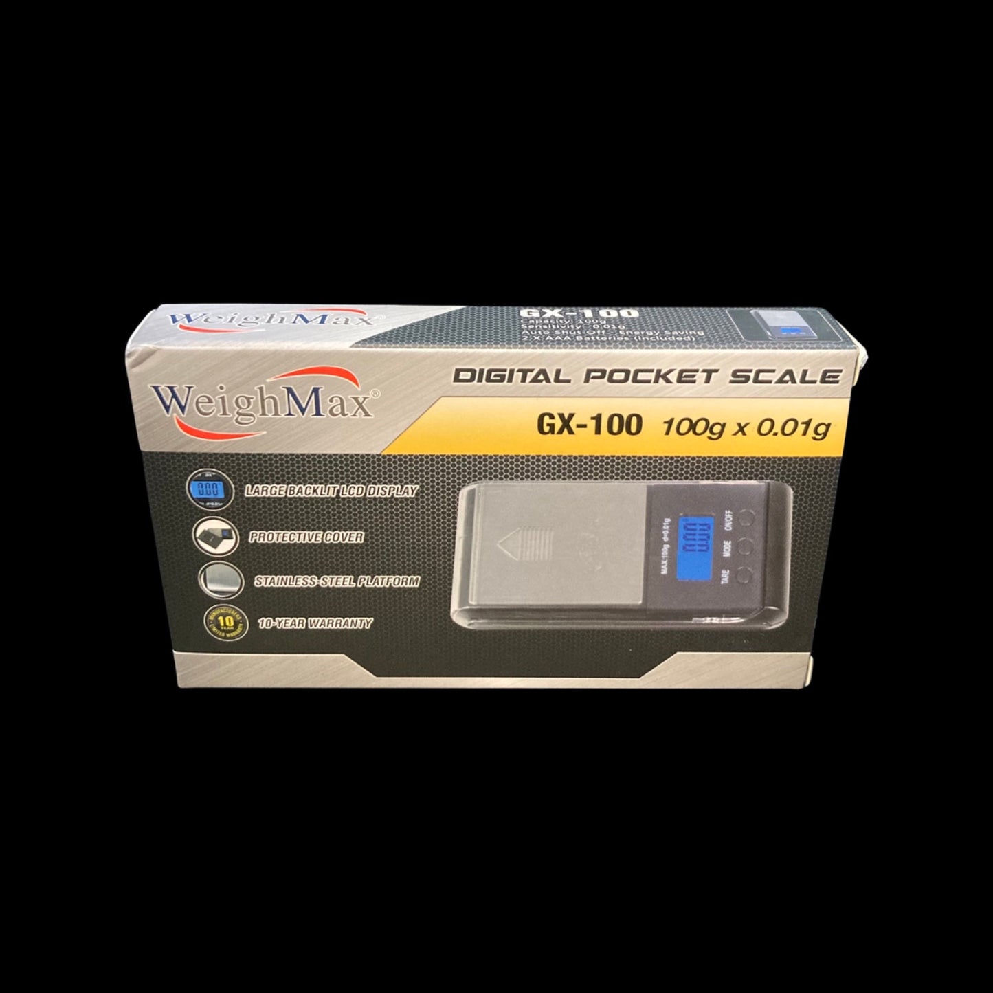 WeighMax GX-100 Digital Pocket Scale