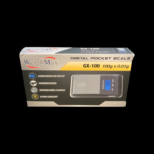 WeighMax GX-100 Digital Pocket Scale