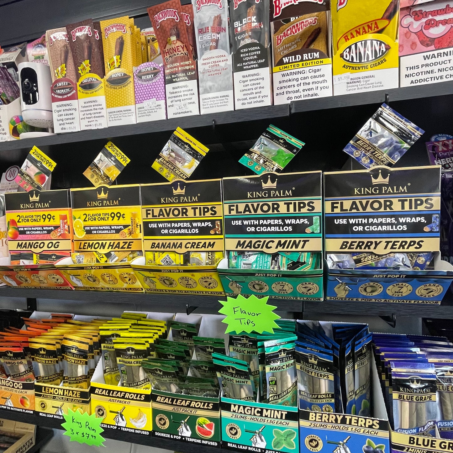 King palm flavor tips