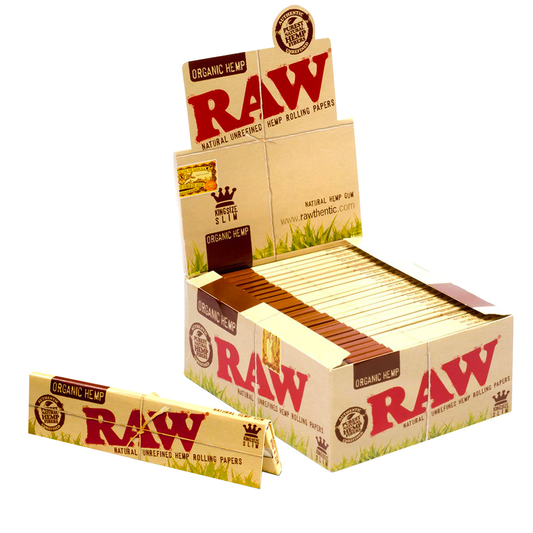 Raw Organic Rolling Papers King Size