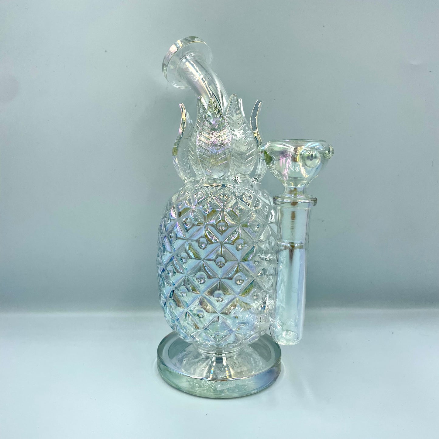 Pineapple holographic water pipe
