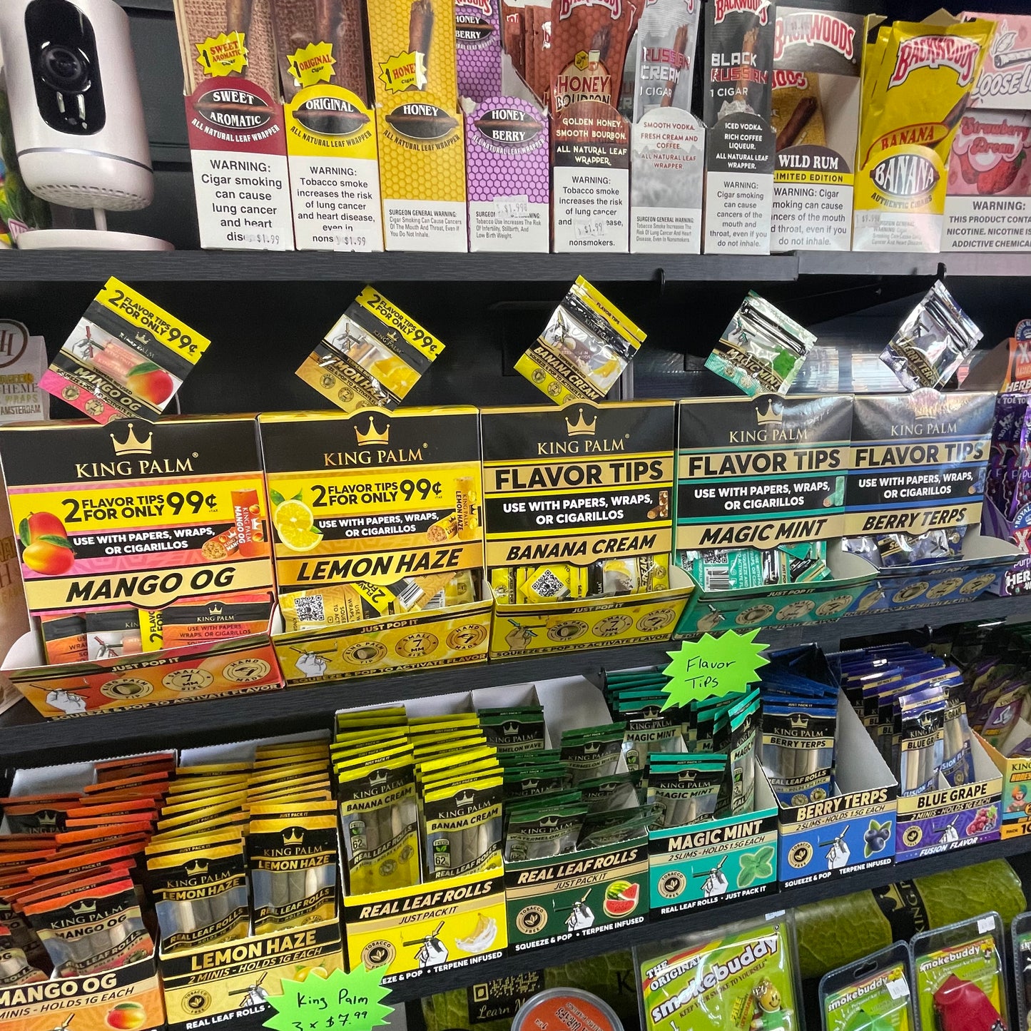 King palm flavor tips