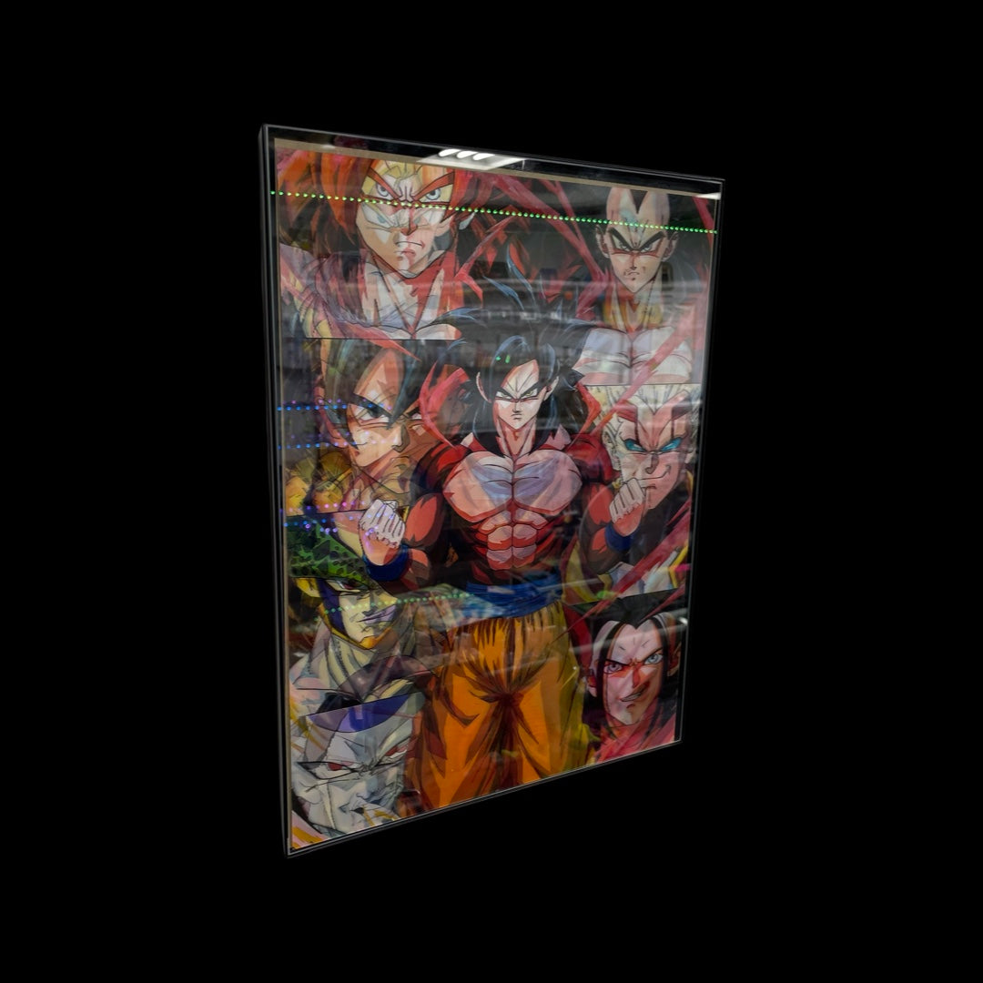 Dragon ball Super holographic poster