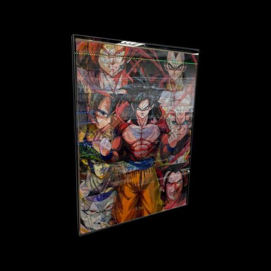 Dragon ball Super holographic poster