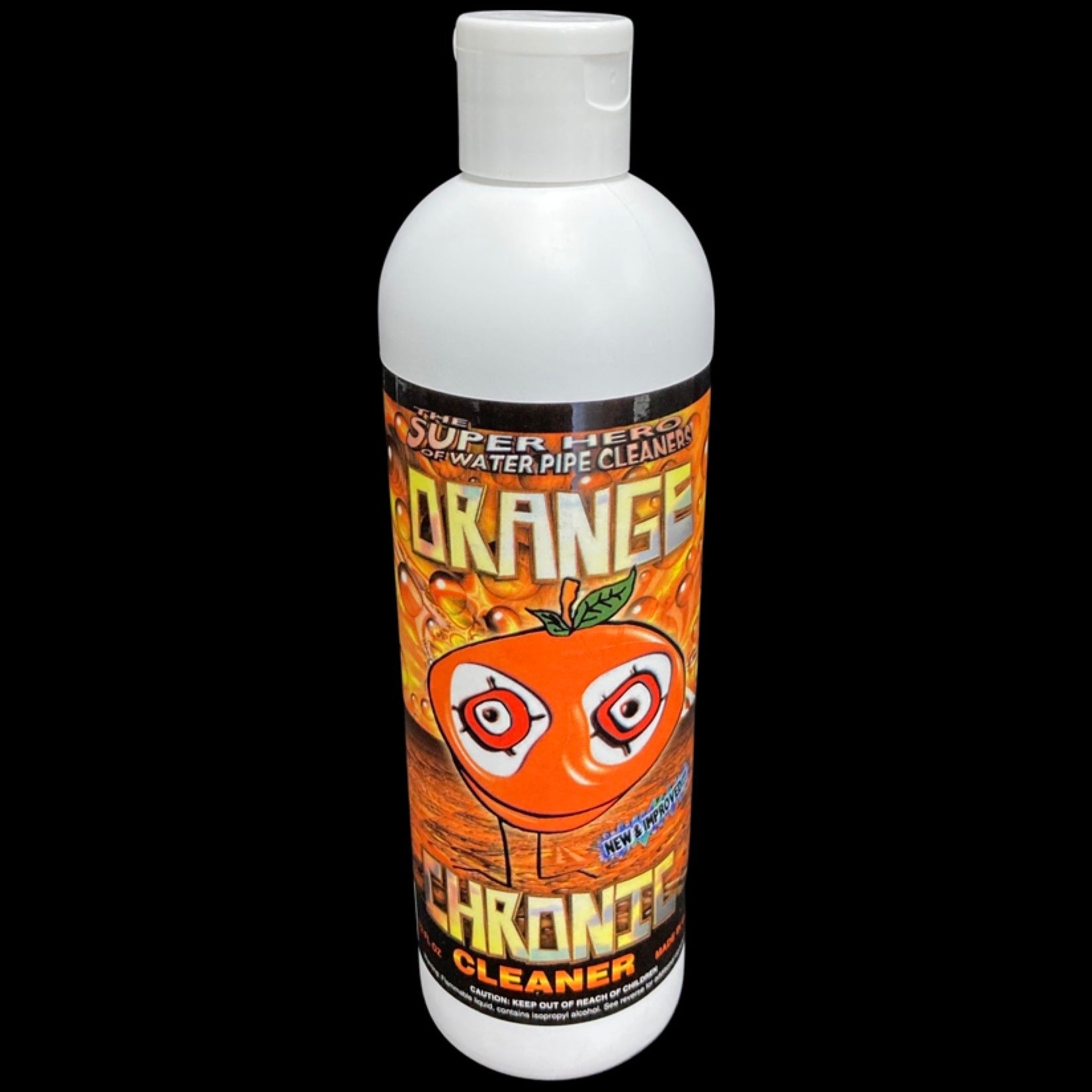 Orange Chronic 12oz Water Pipe Cleaner