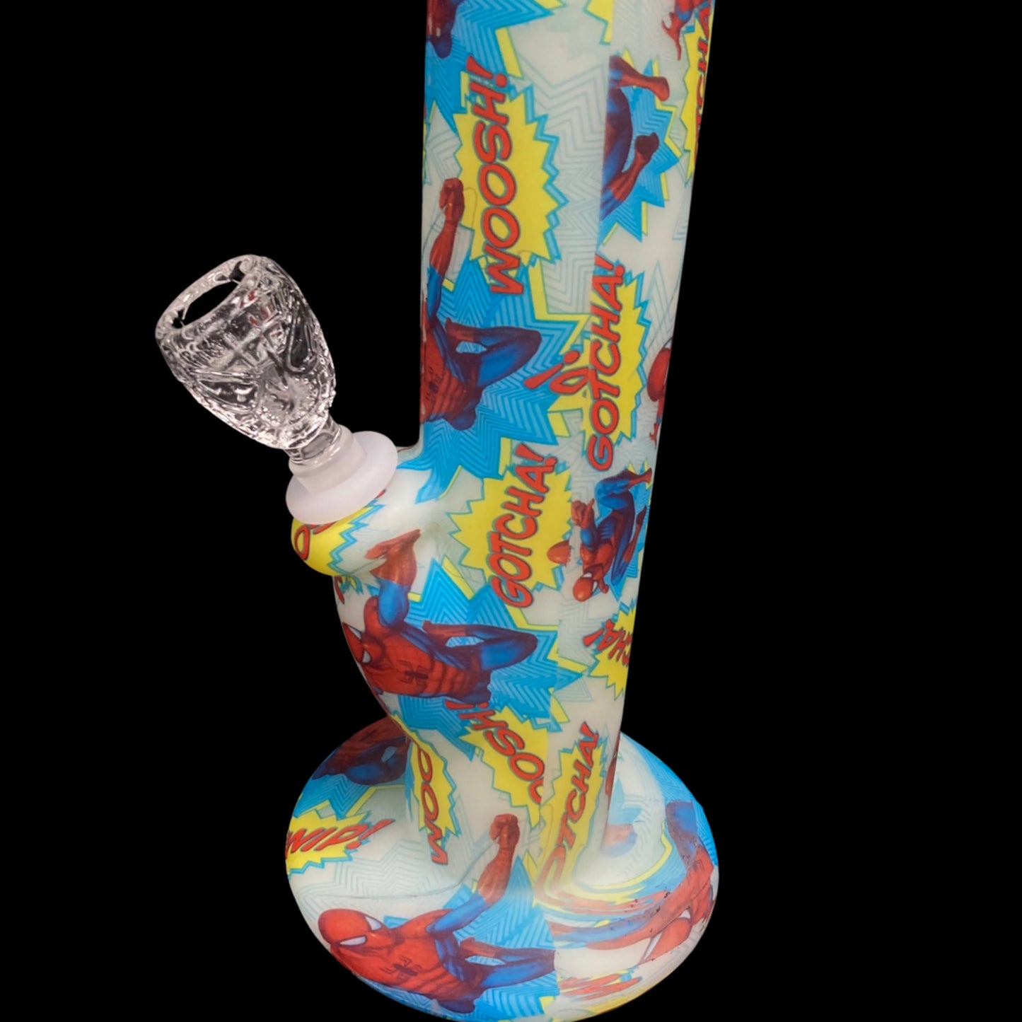 Spider Man silicone Bong