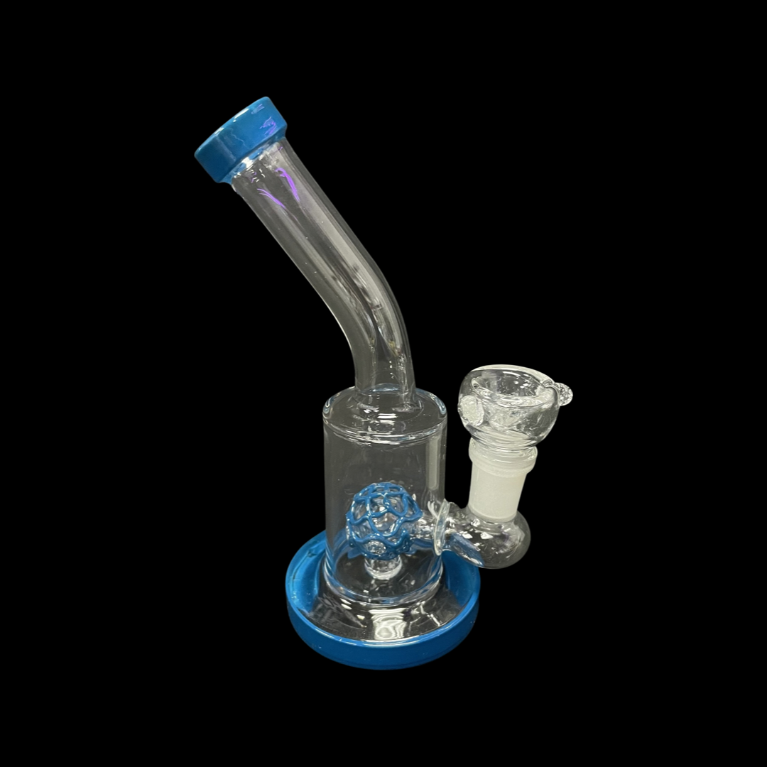 Glass water pipe bong brain perk