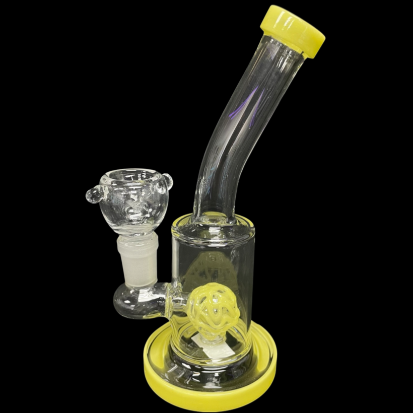 Glass water pipe bong brain perk