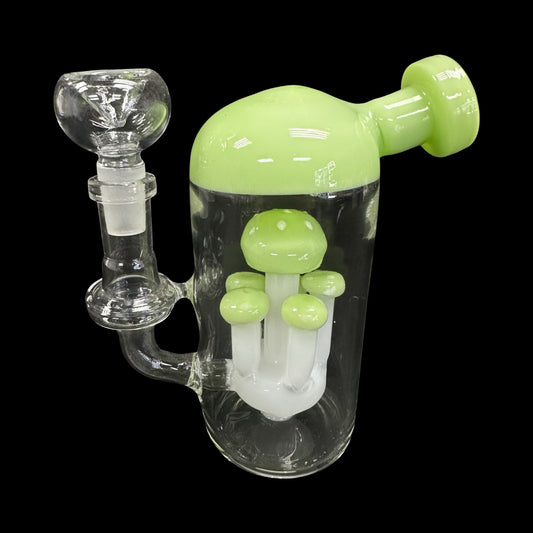 Green Mushroom Bong