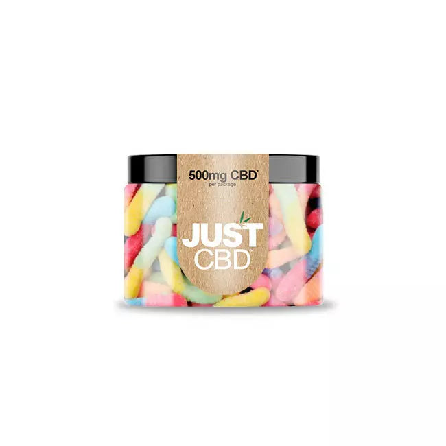 Just CBD Gummy Edibles (500mg CBD/Jar)