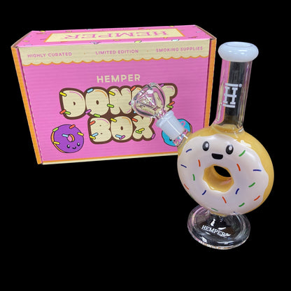 Donut glass water pipe
