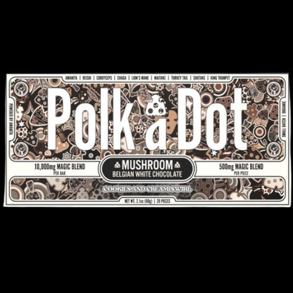 Polk a Dot Mushroom Chocolates 10,000MG