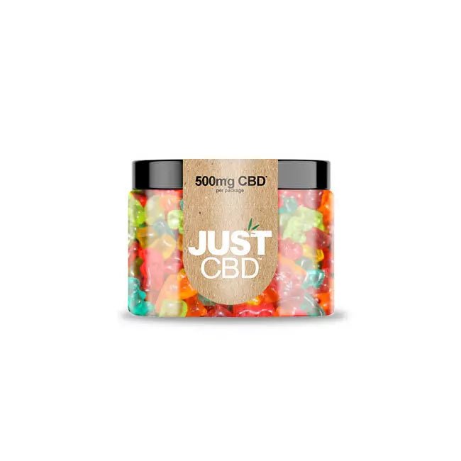 Just CBD Gummy Edibles (500mg CBD/Jar)