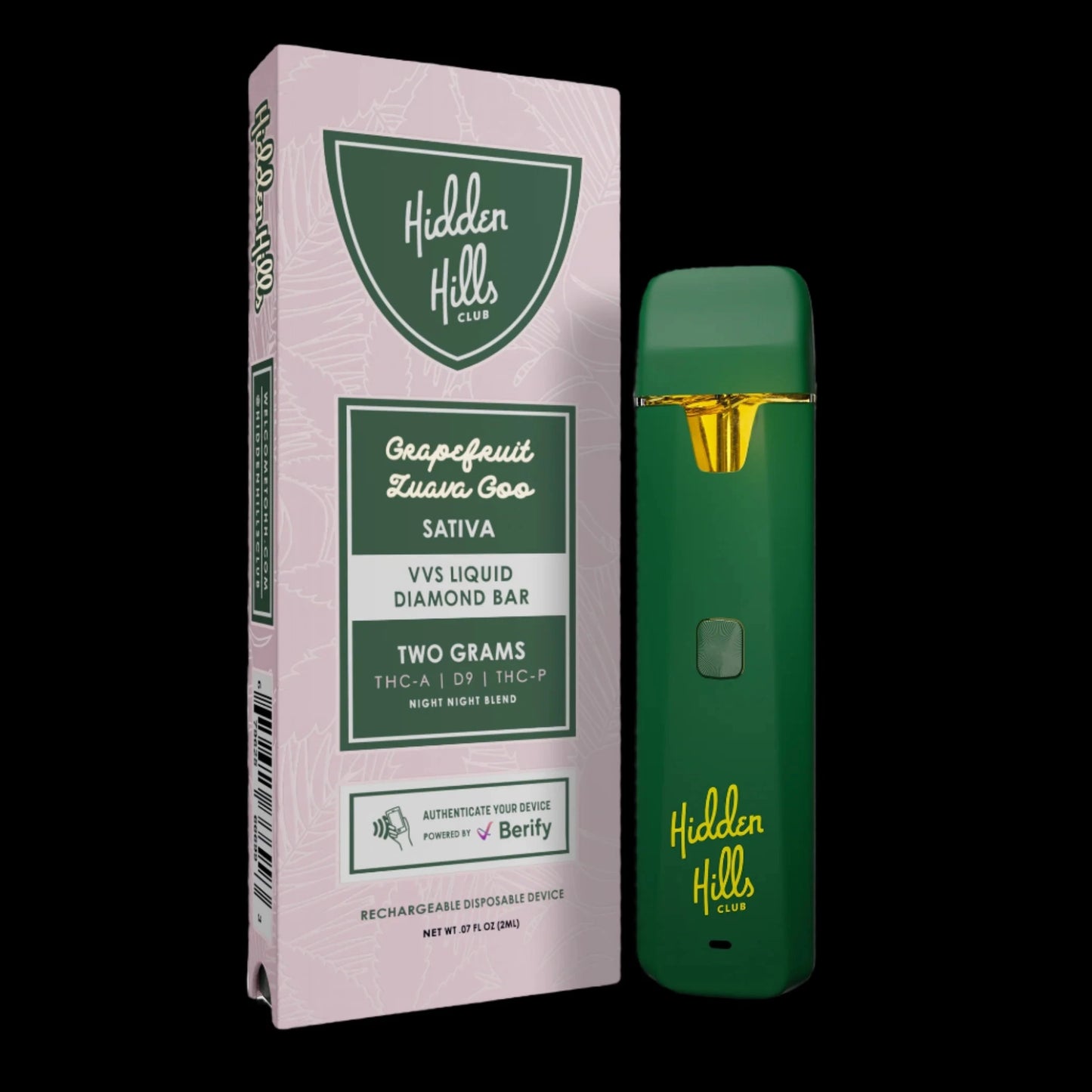 Hidden Hills Club 2g Disposable Wax Pen (Night Night Blend)