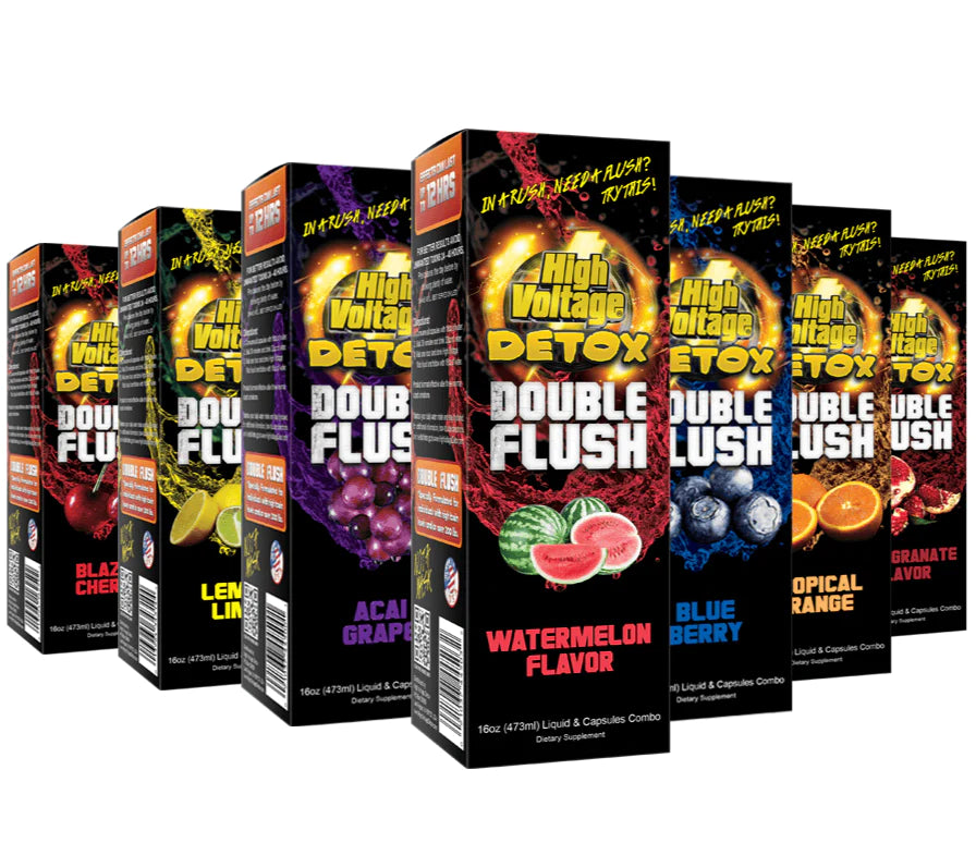 High Voltage Double Flush Detox Drink 16oz