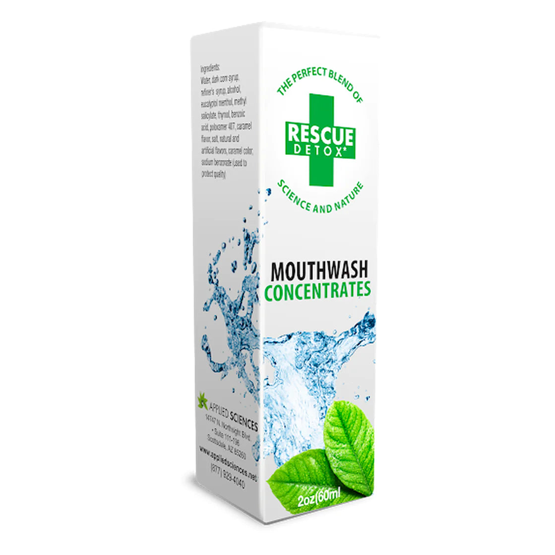 Rescue Detox Mouthwash Concentrates 2oz