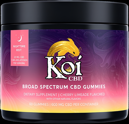 Koi CBD (Nighttime / Anytime) Broad Spectrum Gummies