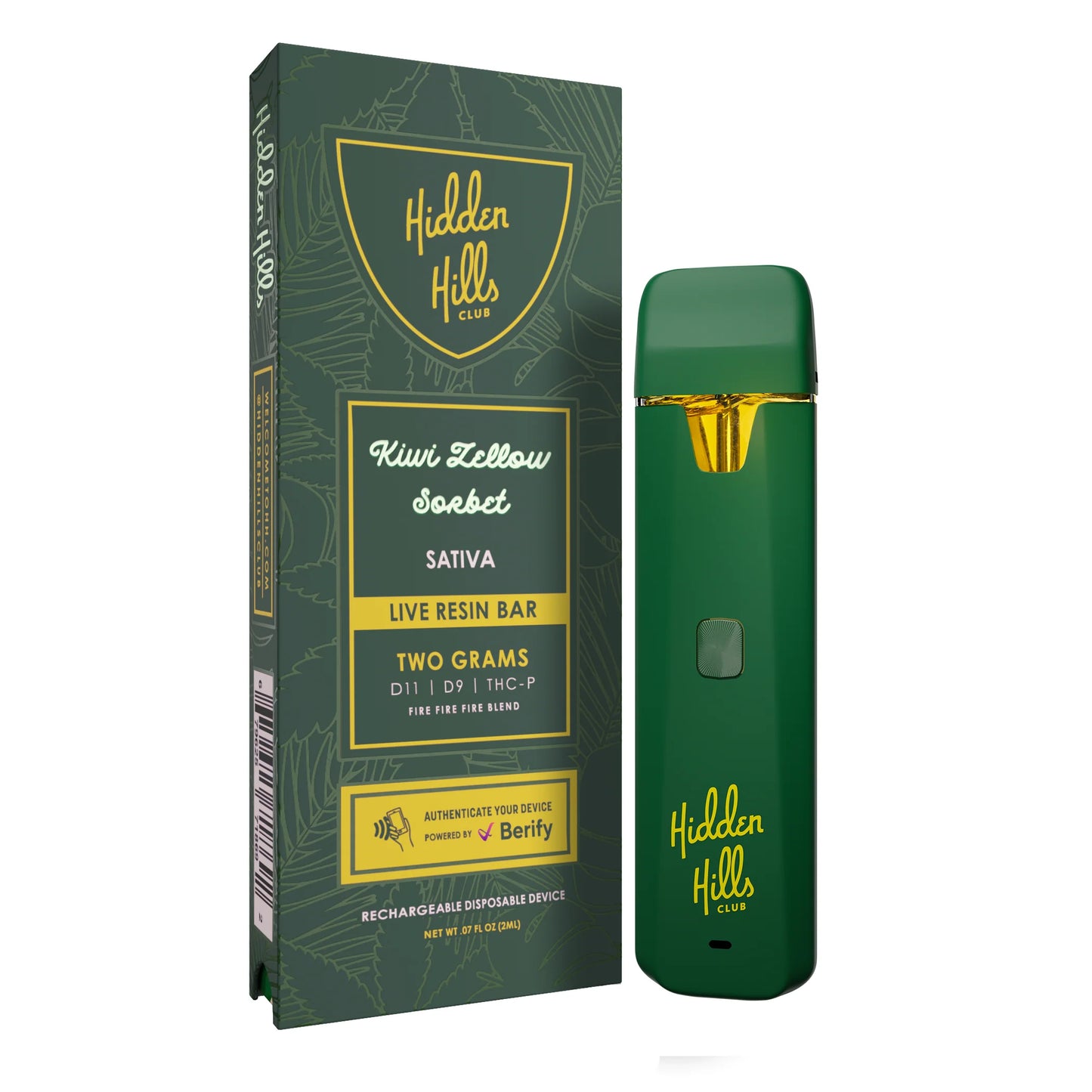 Hidden Hills Club 2g Disposable Wax Pen (Fire Fire Blend)