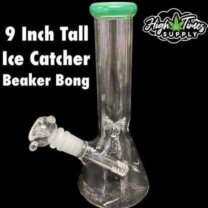 9 inch Ice Catcher Beaker Bong