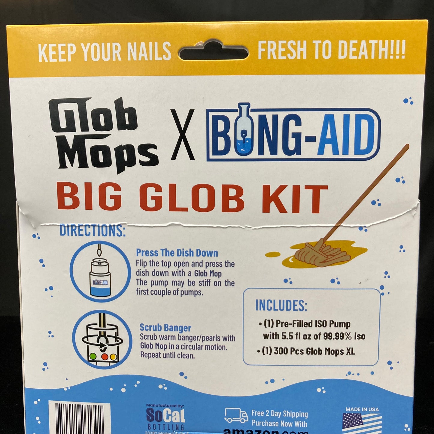 Glob mops X Bong Aid