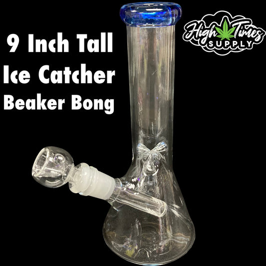 9 inch Ice Catcher Beaker Bong