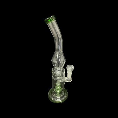 Glass water pipe with Perc