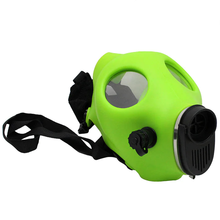 Silicone Gas Mask with Bong