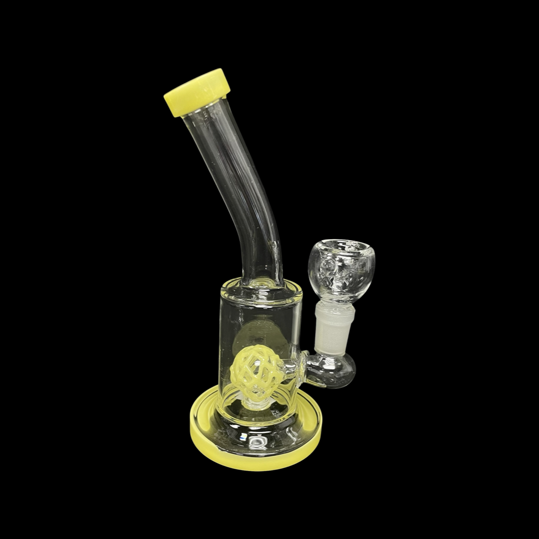 Glass water pipe bong brain perk