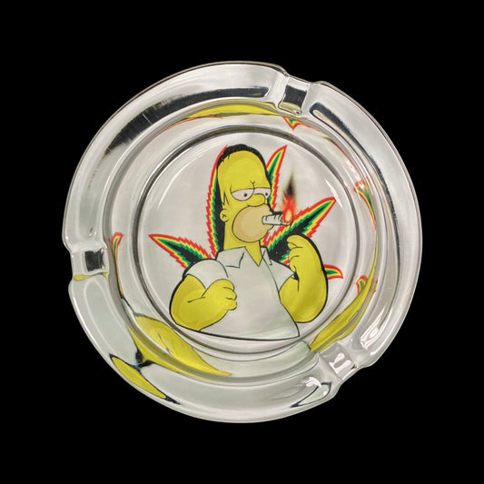 Glass Ashtray cartoon