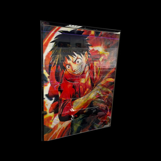 One piece  holographic poster