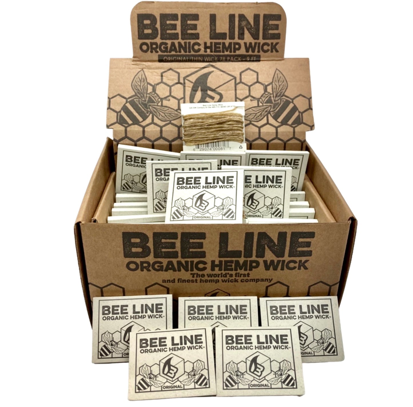 Bee Line Hemp Wick 9ft