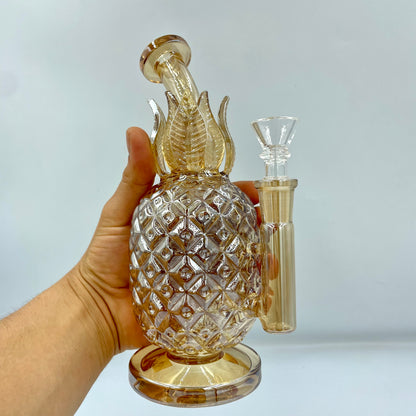 Pineapple holographic  water pipe