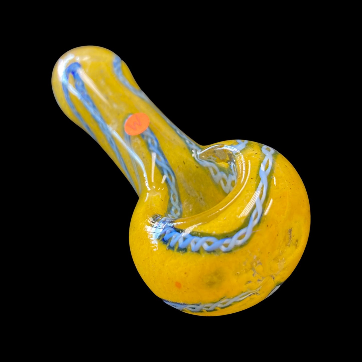 Striped glass Hand Pipe