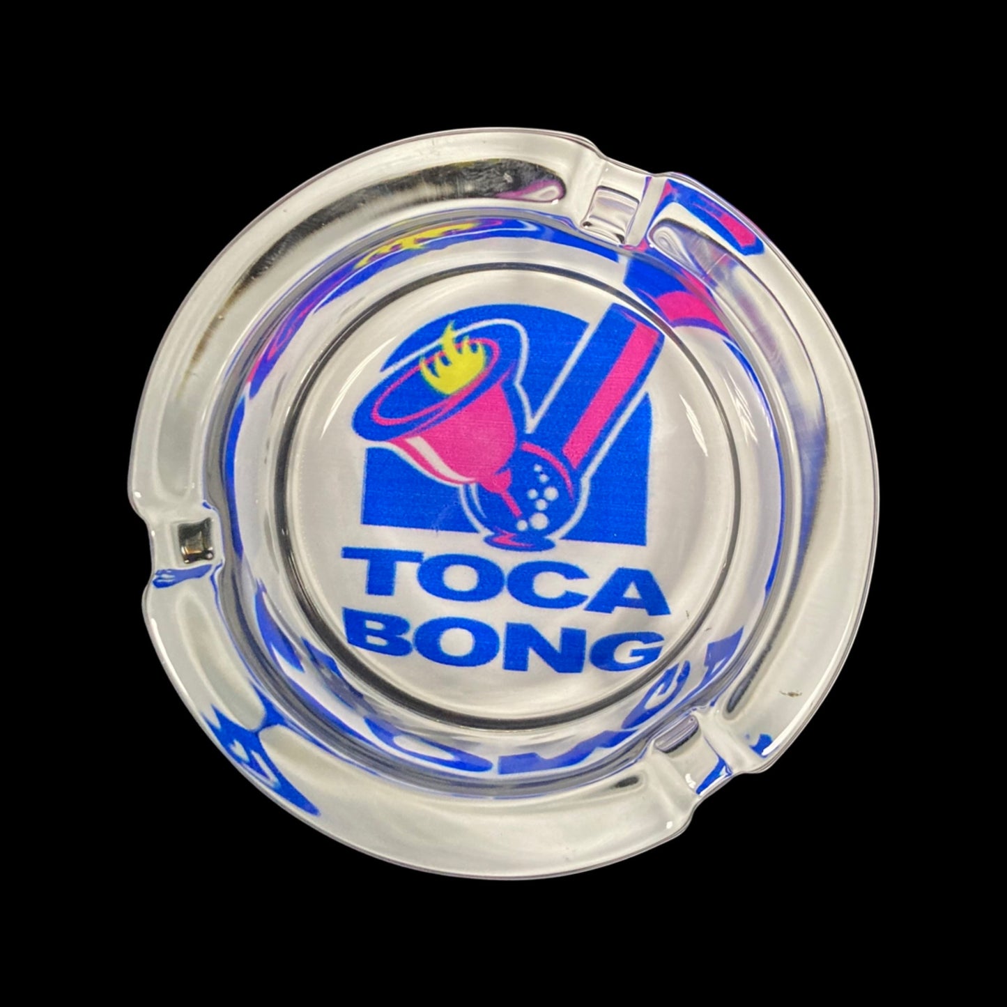 Glass ashtray Toca Bong