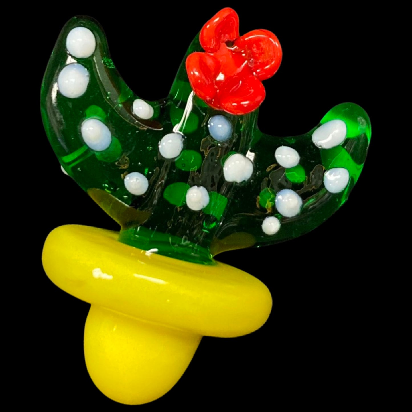Cactus Glass Carb Cap
