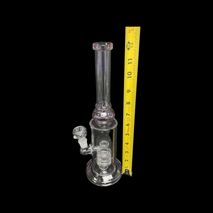 Glass Infuser Bong with perk 12in yes