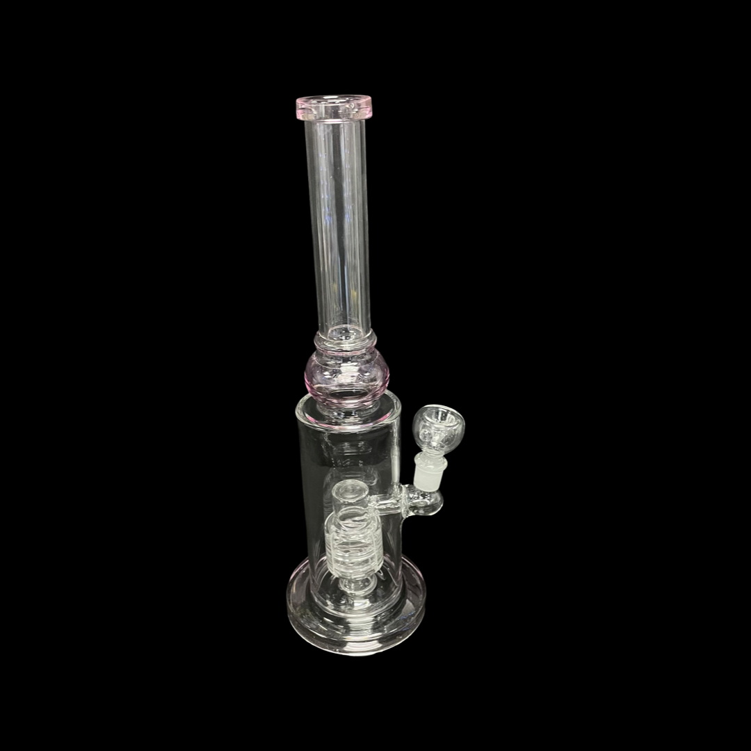 Glass Infuser Bong with perk 12in yes