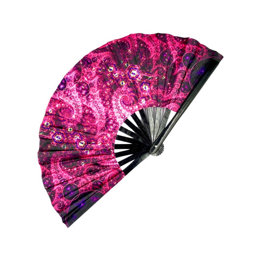 Large Purple Fractal Fan