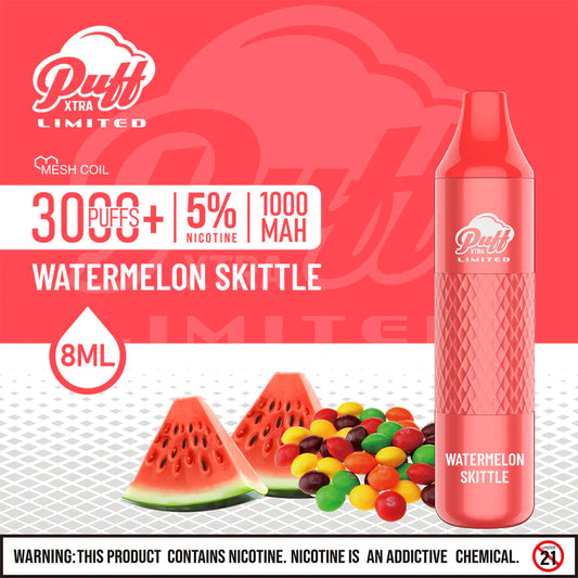 Puff Xtra Limited Vape Disposable