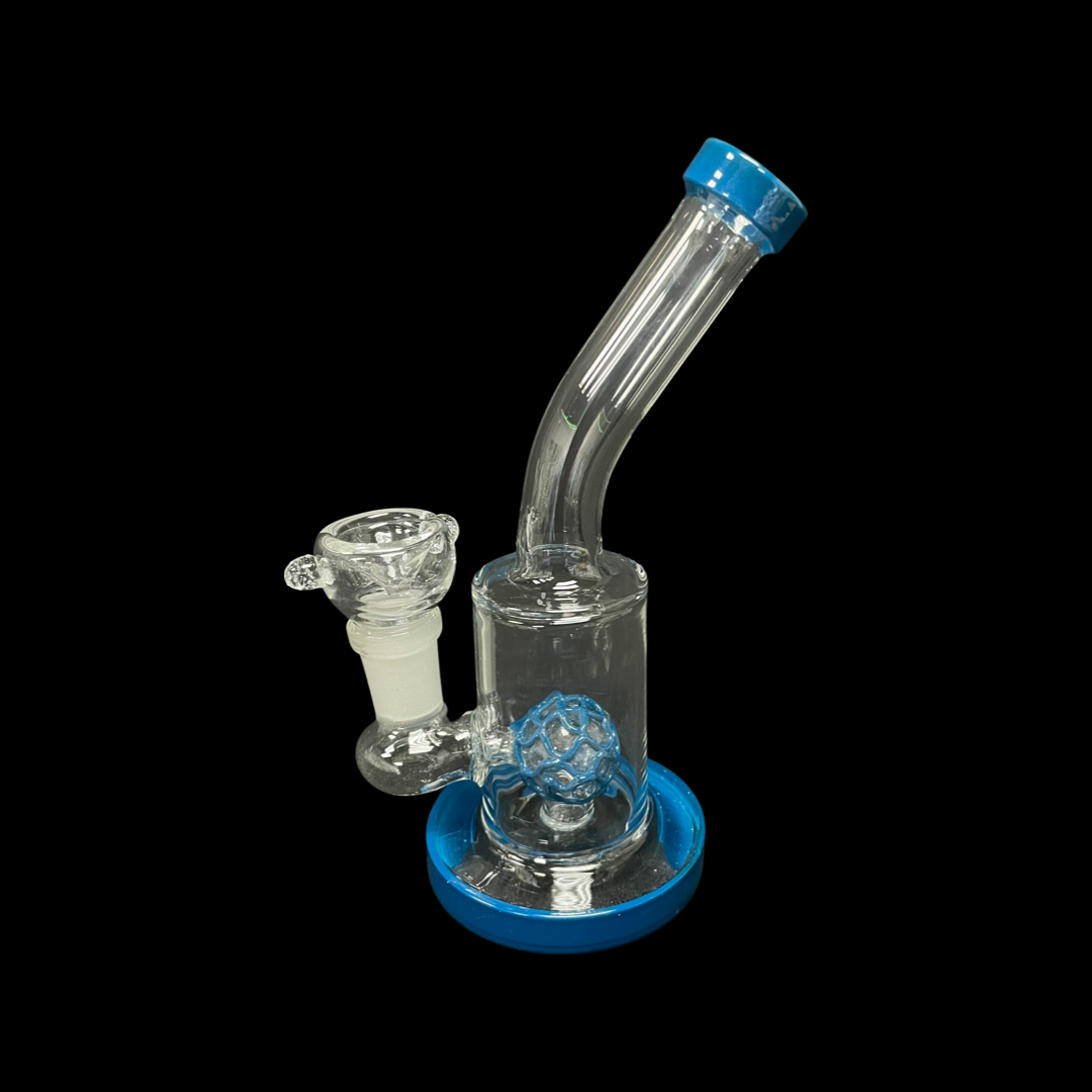 Glass water pipe bong brain perk