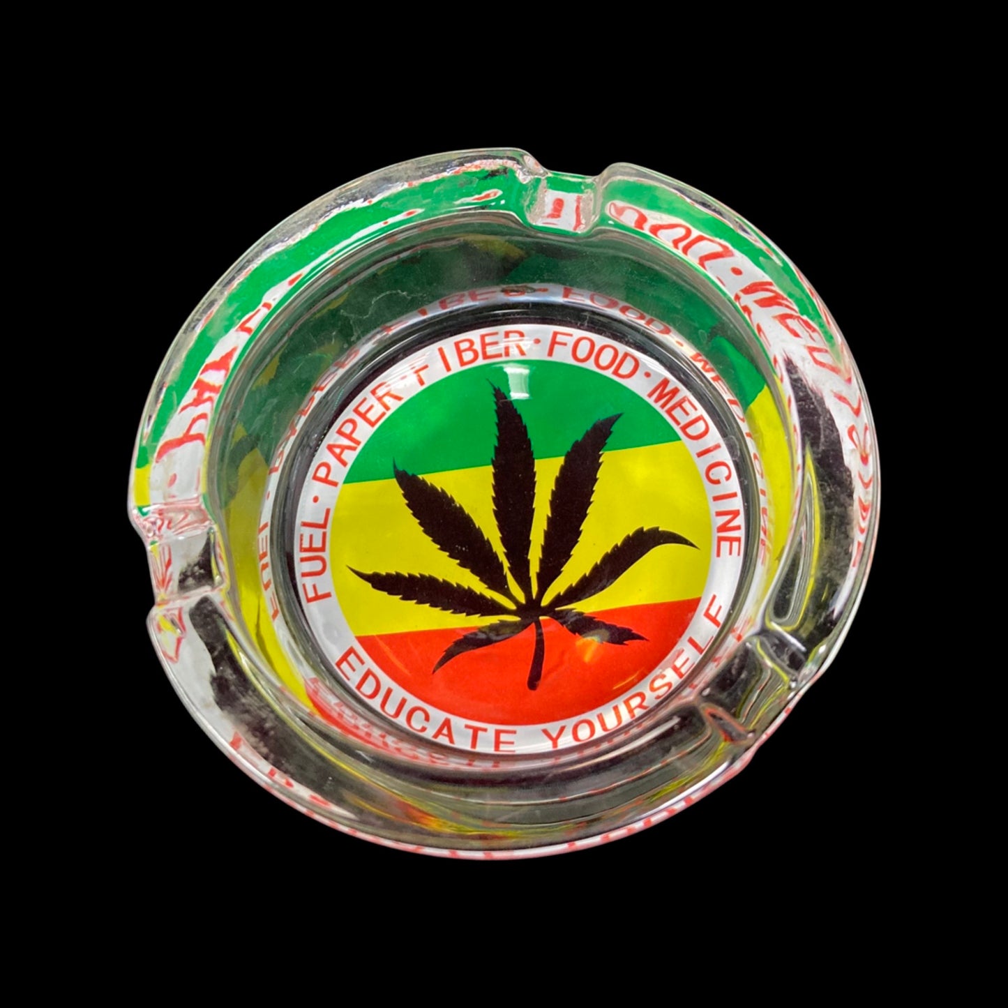 Glass ashtray 420