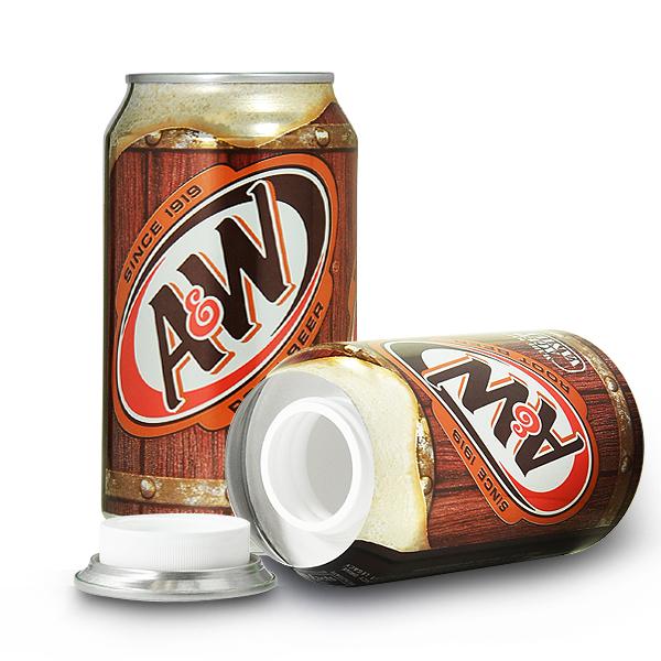 Root Beer Stash Can Safe